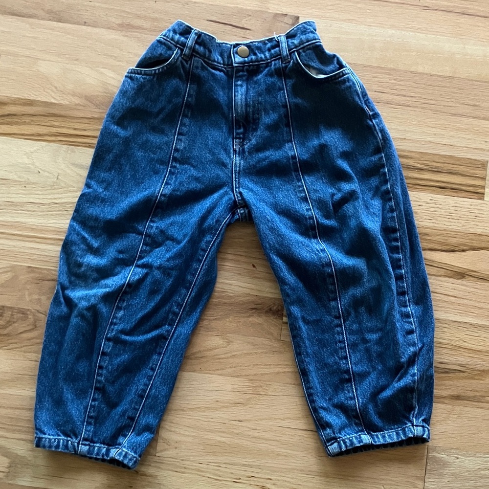 5/6 The Simple Folk Barrel Jeans Boy Girl Organic Cotton